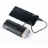 Велосипедный фонарь велофара передний аккумуляторный USB с функцией PowerBank 3 в 1 UltraFire M48A Черный