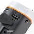 Велосипедный фонарь велофара передний аккумуляторный USB с функцией PowerBank 3 в 1 UltraFire M48A Черный