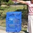 Сетка сушилка для рыбы, овощей и фруктов подвесная из москитной сетки 40x40x60см Синяя