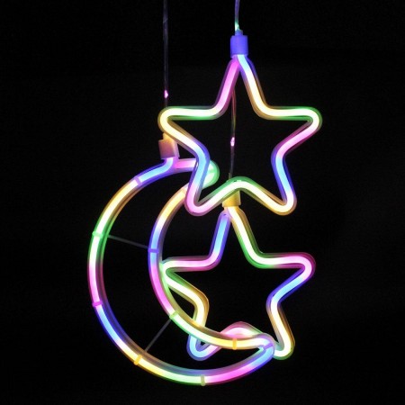 Гирлянда светодиодная елочная 3м Xmas Curtain Ball Lamp Мультицветная RGB