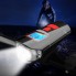 Велосипедный фонарь велофара передняя аккумуляторная USB с сигналом и спидометром Xanes SFL15 Черный