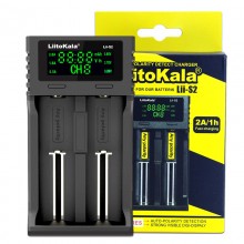 Универсальное зарядное устройство для аккумуляторов Li-ion/Ni-Mh (18650, 26650 и др.) профессиональное LiitoKala Lii-S2 (AAA, AA, SC, C) Универсальное зарядное устройство для аккумуляторов Li-ion/Ni-Mh (18650, 26650 и др.) профессиональное LiitoKala Lii-S2 (AAA, AA, SC, C)